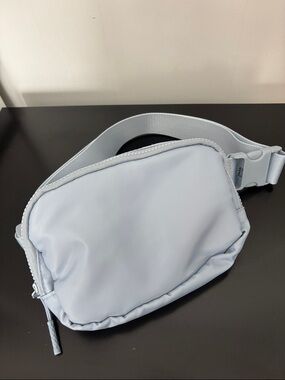 Light Blue Crossbody Waist Bag